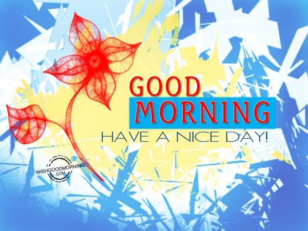 Good Morning, Have A Nice Day - Good Morning Pictures – WishGoodMorning.com