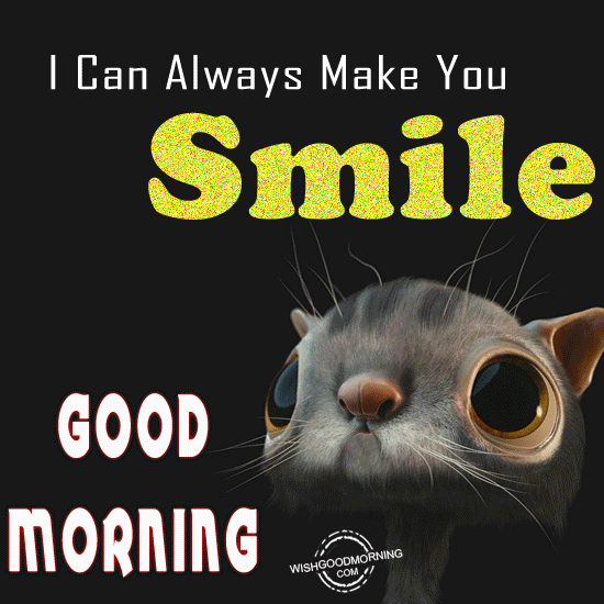 I Can Always Make You Smile Good Morning Pictures Wishgoodmorning Com