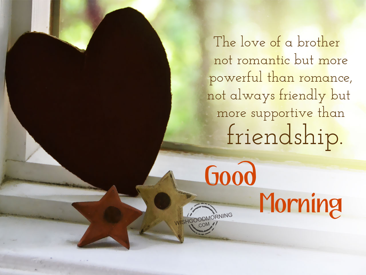 The love of a brother - Good Morning Pictures – WishGoodMorning.com